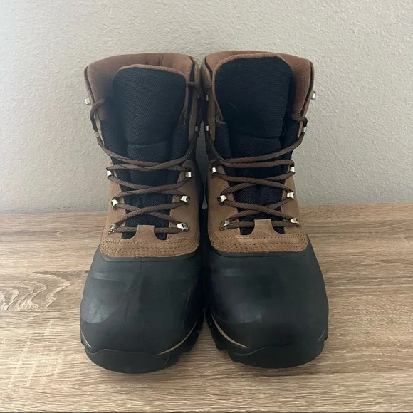Sorel Men’s Buxton Lace Up Black Delta Noir Winter Boots Size 13 - Picture 2 of 7